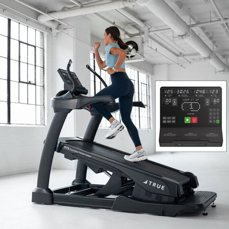 TRUE Vapor Alpine Runner Incline Trainer with Console - Image 2