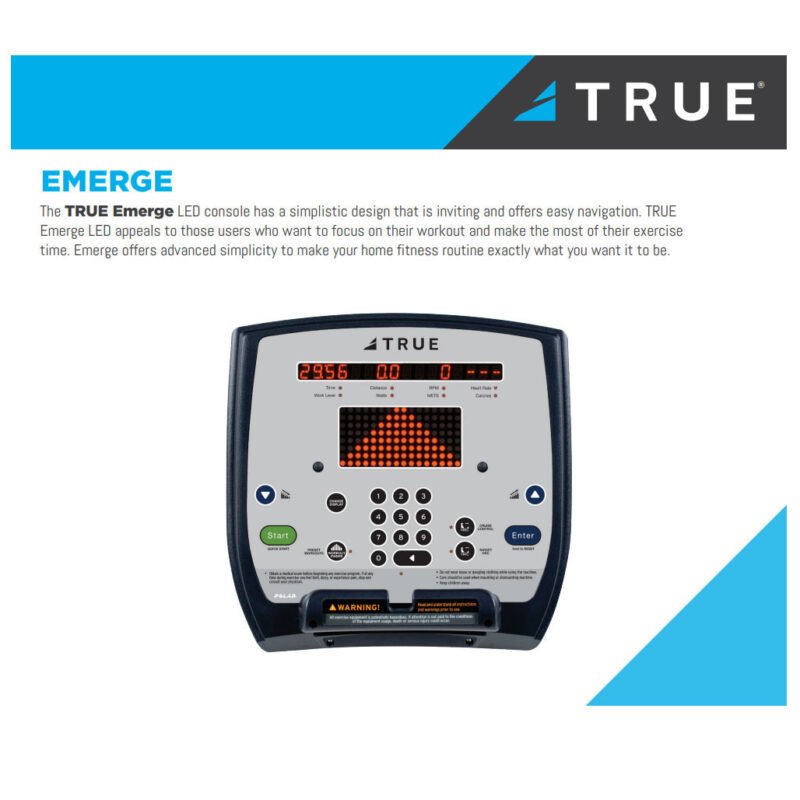 TRUE Fitness ES700 Elliptical - Image 4