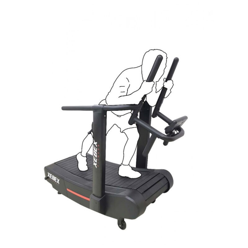 Xebex AirPlus Runner Smart Connect Curved Non-Motorized Treadmill - Image 5