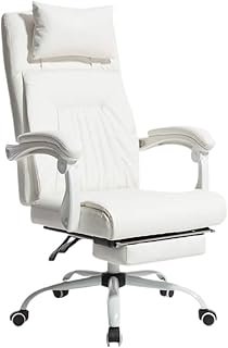 FMURY Office Racing Gamer Chairs Computer Gaming Chairs Ergonomic Home Office Adjustable Lifting Swivel Armchair with Footrest