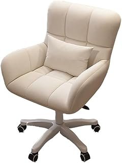 AUOGU Computer Chair Home Chair Bedroom Girls Cute Dormitory Lift Writing Desk Stool Study Sedentary Makeup Chair