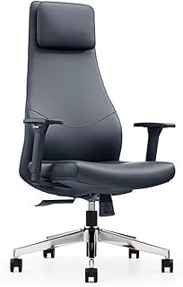 AUOGU Lift Swivel Chair Boss Executive Chair Office Household Chair