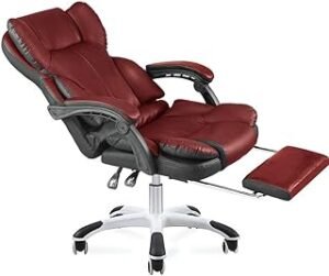 NAMSAR Office Desk Chair Ergonomic Design Padded Armrest High Back Support and Tilt Mechanism Can Lift and Adjust 360 Degree Rotation Relieve Physical