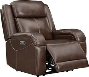 LSIGHTUS Oversized Power Lift Recliner Chair for Elderly, Big and Tall Electric Recliner Chair with Massage and Heating, Heavy Duty Lift Recliner with