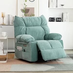 LSIGHTUS Motor Lift Chair Recliners for Elderly Ergonomic Fabric Electric Recliner with USB Ports for Seniors Recliner Chair for Living Room