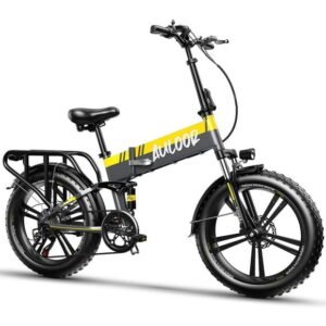 Auloor 20" x 4" Adults Foldable Electric Bike