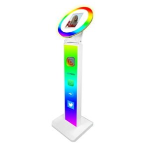 Automatic Selfie 12.9 inch Ipad Photo Booth Floor Stand Selfie PhotoBooth for Wedding Party