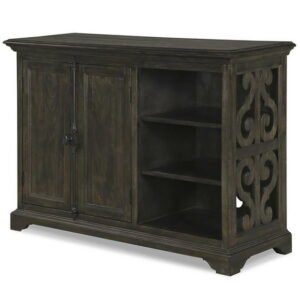 Bowery Hill Contemporary Printer Stand in Weathered Peppercorn