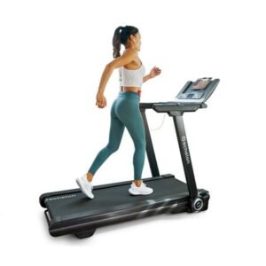 Echelon Stride 6 Auto-Fold Treadmill, 12.5 MPH, Touchscreen, Bluetooth, Quiet Motor