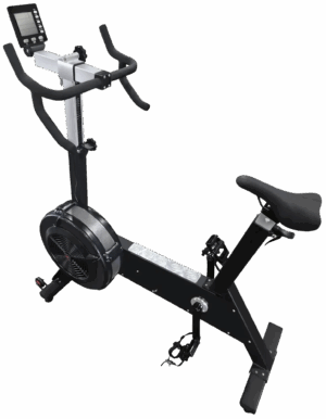 French Fitness FF-ABM40 Air Bike Machine w/Air Resistance