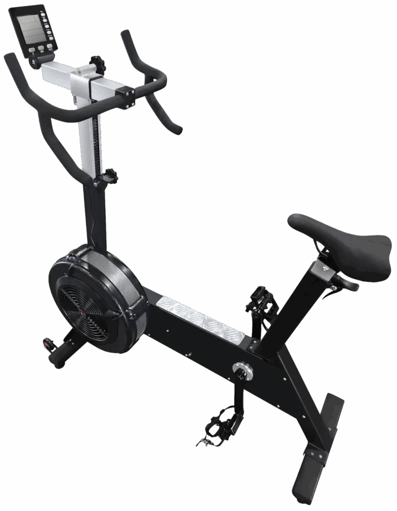 French Fitness FF-ABM40 Air Bike Machine w/Air Resistance