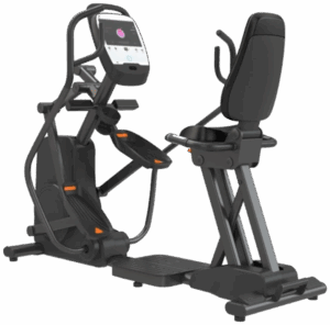 French Fitness SE420T Recumbent Seated Elliptical w/10" Touch Console