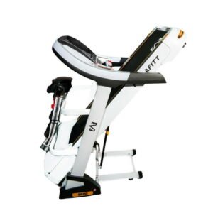 FULLAFITT Electric Running Exercise Treadmill, Black