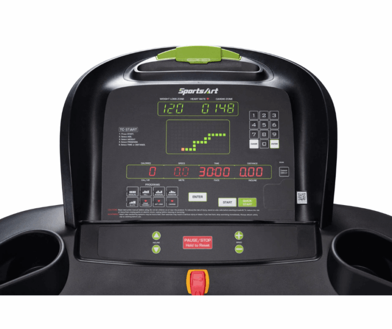SportsArt T615 Foundation Treadmill with Eco-Glide/Contact Heart Rate - Image 2