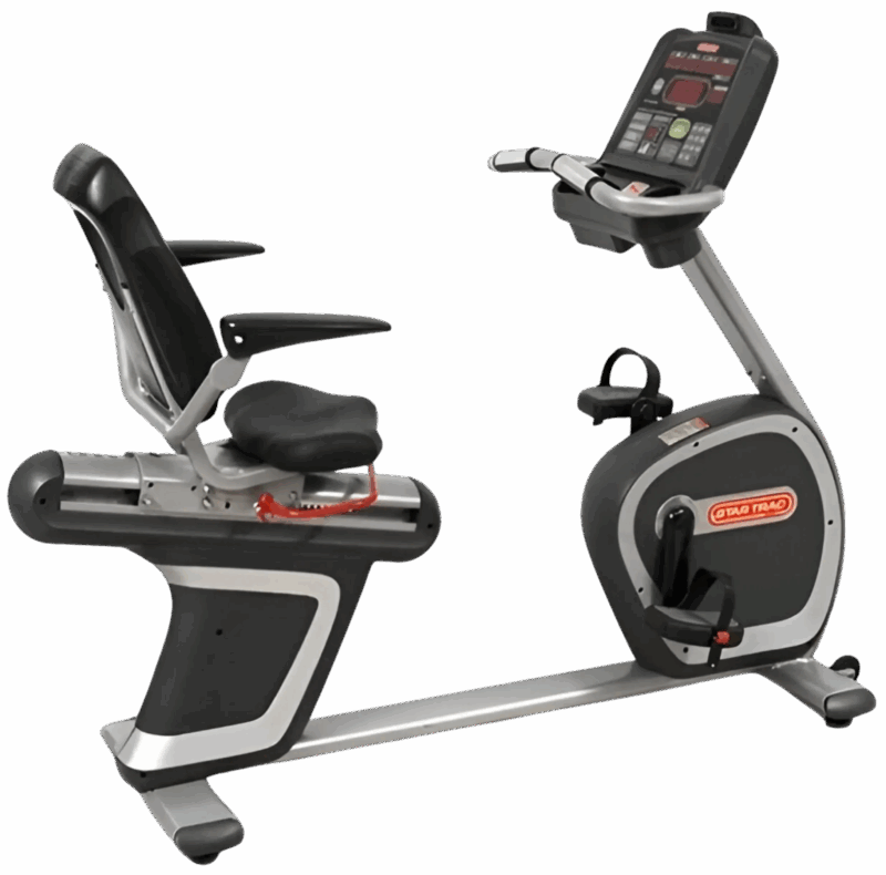 Star Trac S Series Recumbent Bike w/LCD - Silver