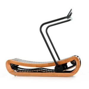 Sprintbok Curved Manual Treadmill by NOHrD - Cherry