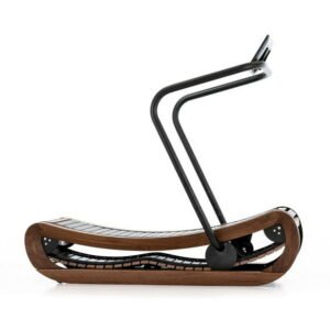 Sprintbok Curved Manual Treadmill by NOHrD - Walnut