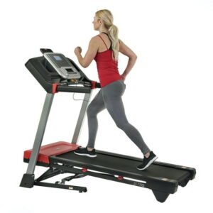Sunny Health & Fitness Evo-Fit Incline Treadmill with Bluetooth and Dual Device Holders - SF-T7955