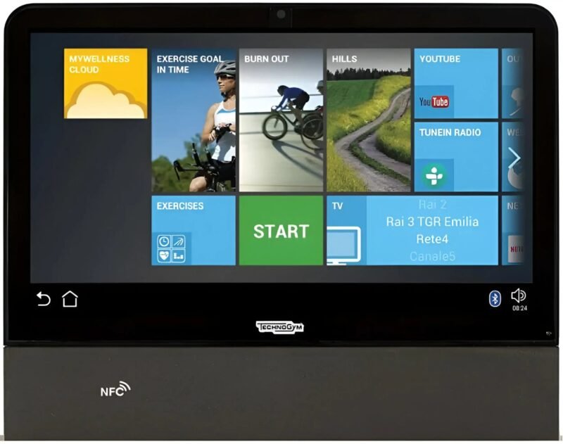 Technogym Excite Recline Unity 1000 Recumbent Bike w/Unity 3.0 Console - Image 3