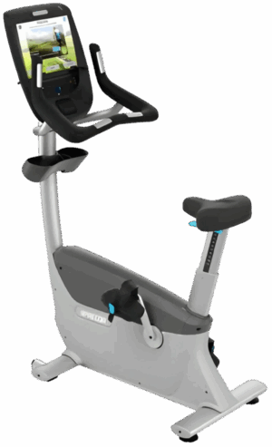 Precor UBK 885 Upright Bike w/ P82 Console
