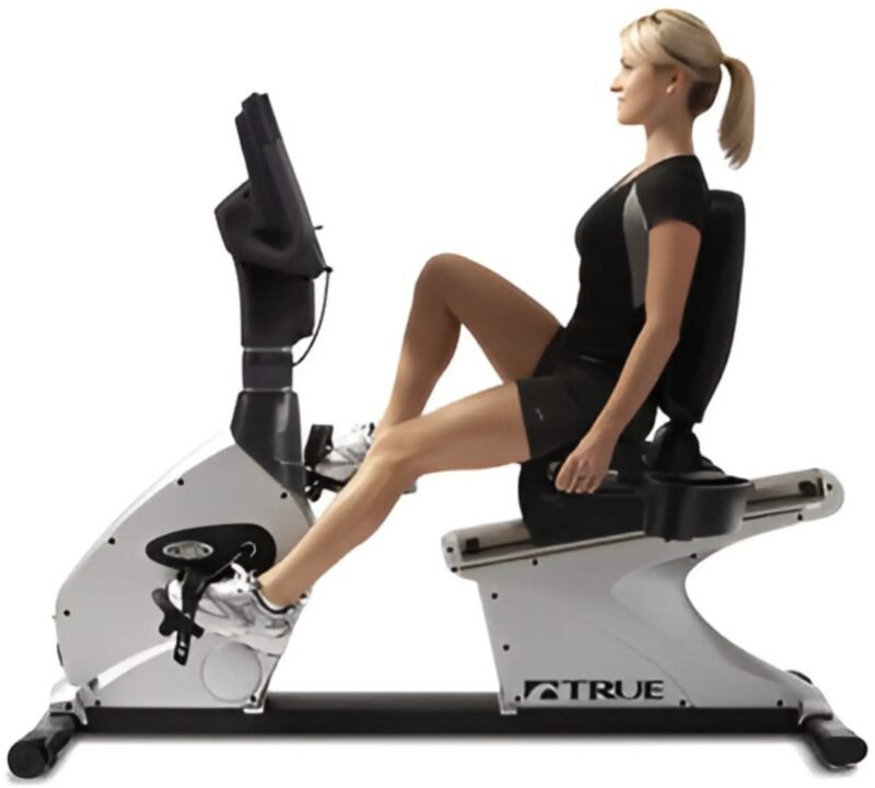 True Fitness CS800 Recumbent Bike w/ 2-Window LCD - Image 3