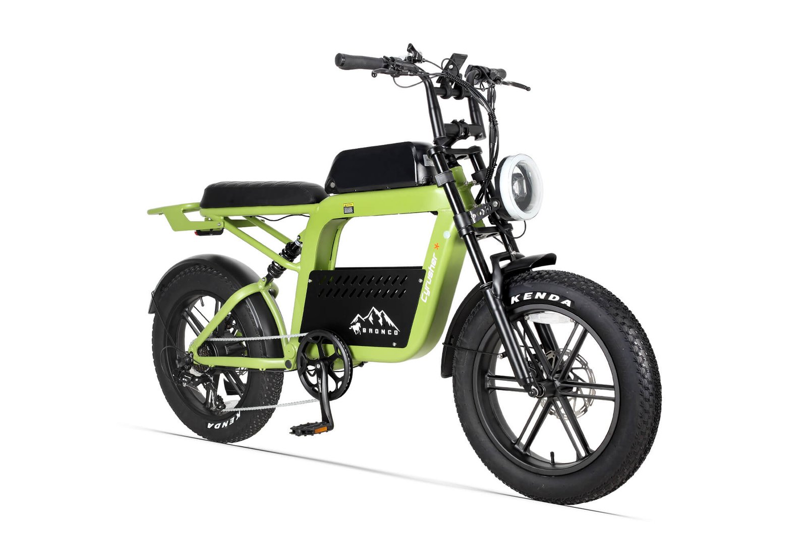 Cyrusher Bronco Moped-Style Electric Bike - Image 2