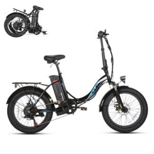 VIVI MT20UL Electric Bike 3.0" Fat Tire Folding Electric Bike SGS Certified to UL2849